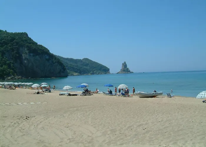 Corfu Beachfront Yannis On Agios Gordios