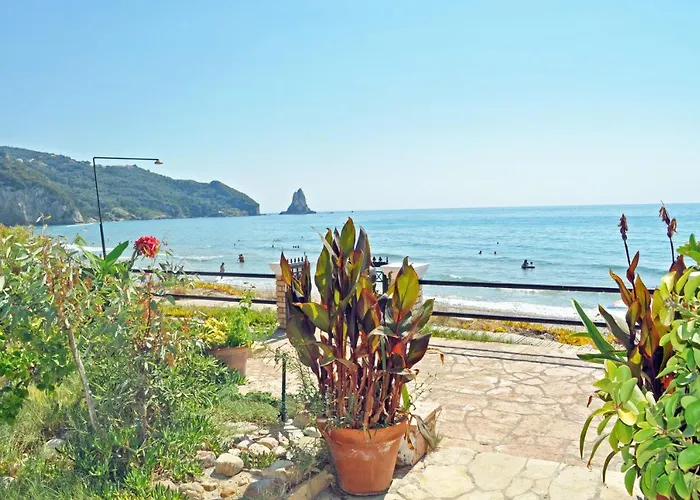 Corfu Beachfront Yannis On Agios Gordios